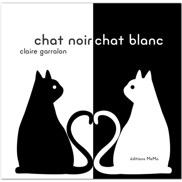 Chat noir Chat blanc ditions MeMo