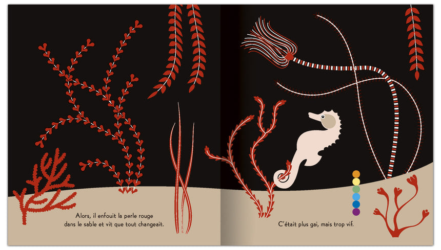 Océan, le noir et les couleurs