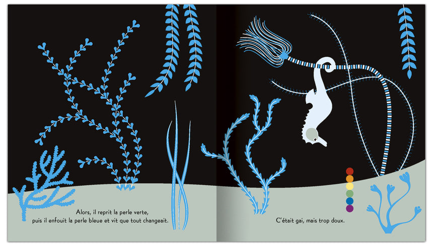 Océan, le noir et les couleurs