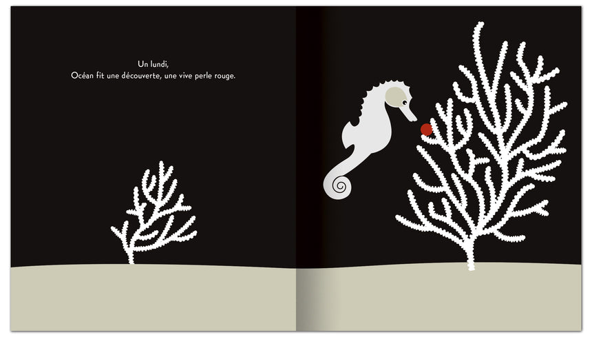 Océan, le noir et les couleurs